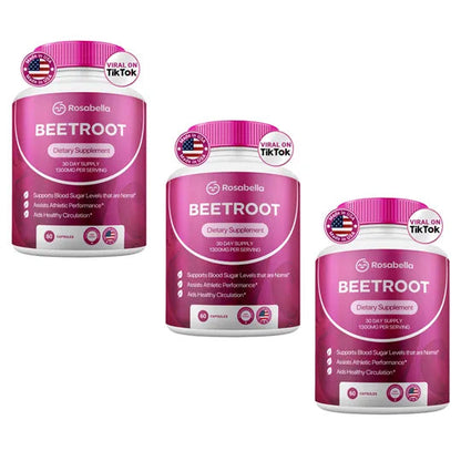 Rosabella Organic Beet Root Capsules