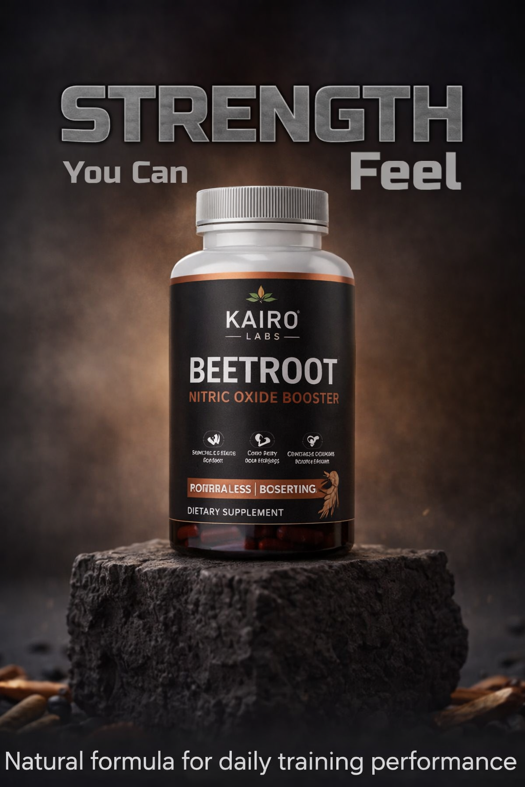 KairoLabs Beetroot Powder - Blood Flow & Endurance Support